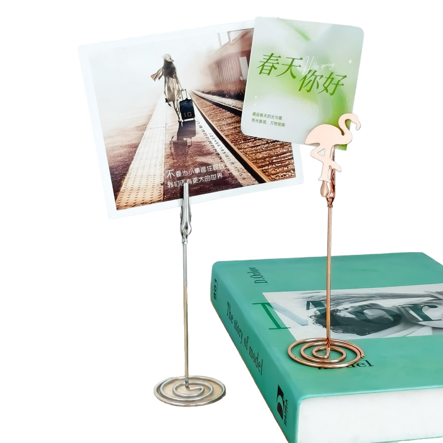 120mm Crocodile Mouth Shaped Note Holder, Business Card Holder, Card Holder, Wedding Seat Holder, Cross-Border Ready Stock