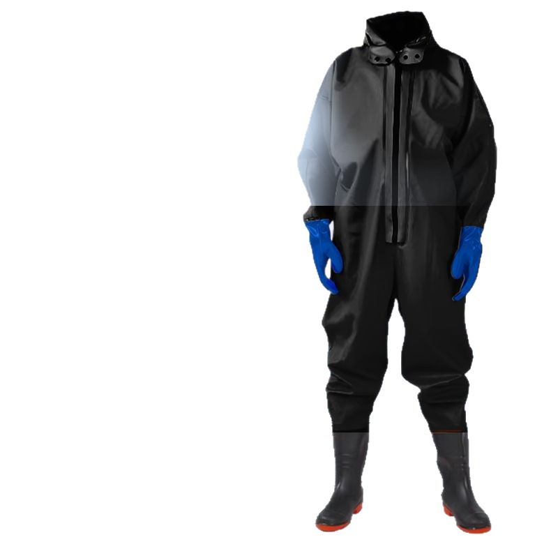 One-Piece Waterproof Diving Cuff Hat, Wear-Resistant, Full-Body Lotus Root, Non-Slip, Thickened Fishing and Rain Shoe Gloves