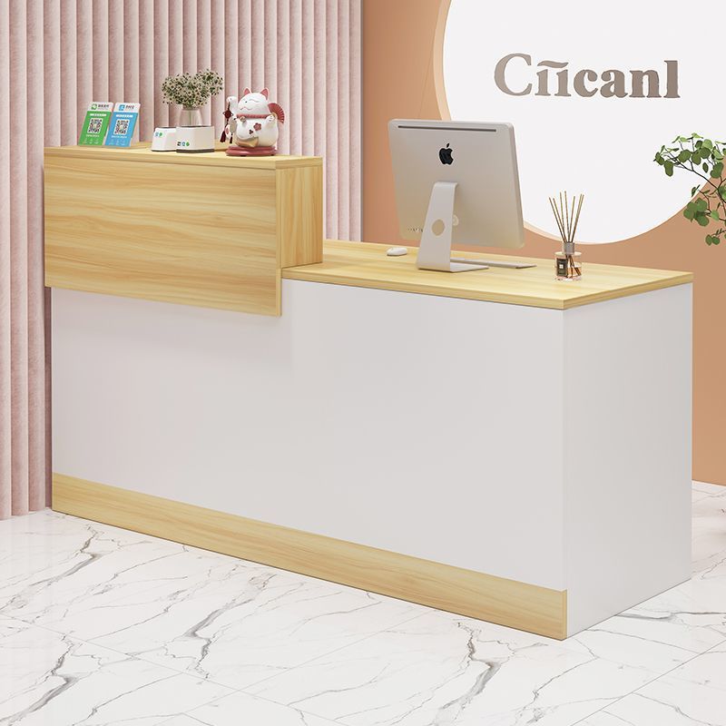 Cashier Company Front Desk Reception Desk Simple Front Desk Table Clothing Store Convenience Store Beauty Salon Shop Small Bar