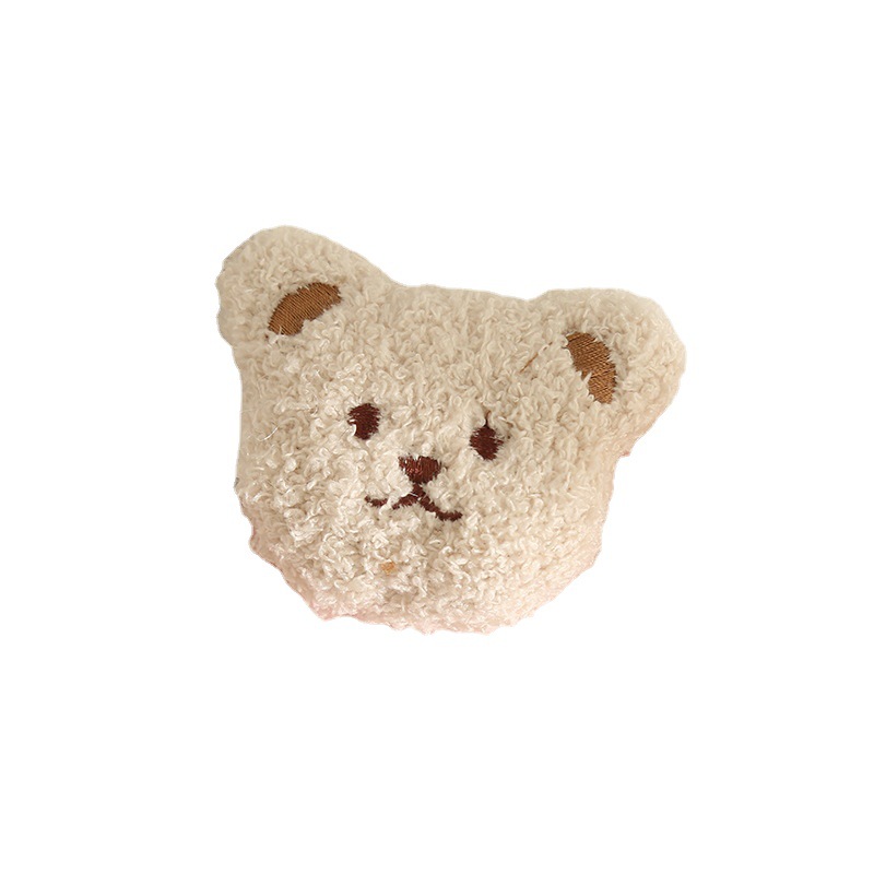 Cartoon plush bear doll brooch diy accessories cotton doll clothing shoes and hats accessories clothing accessories
