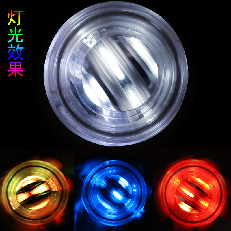 Self-Starting Counting Wrist Ball/Fitness Gyro Centrifugal Ball Power Badminton Trainer Grip Ball Can Be Shot Once