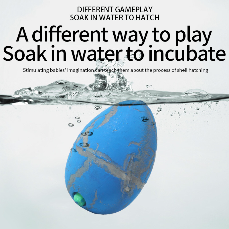 Soaked Dinosaur Eggs, Incubated Eggs, Street Stalls, Can Be Grown in Water, Broken Shells, Blind Box Deformation Gifts, Small Toys for Boys and Girls on Children's Day