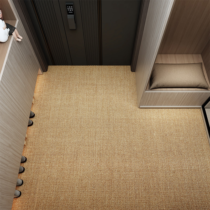 Natural Sisal Entrance Floor Mat Jute Carpet Living Room Entrance Entrance Door Mat Linen Woven Japanese Style