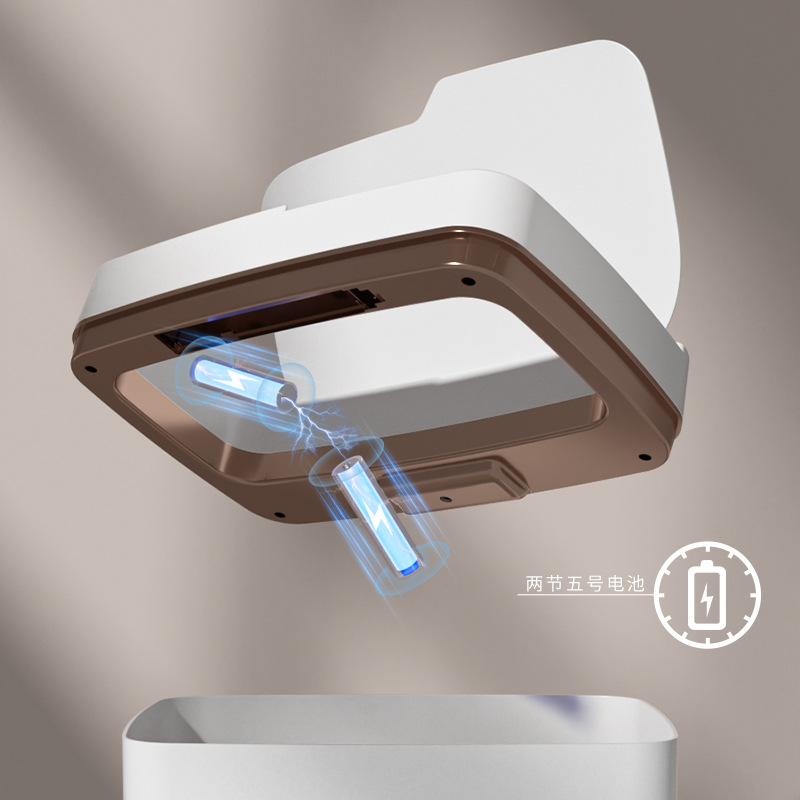 Smart trash can household automatic induction trash can living room kitchen bathroom USB charging trash can batch