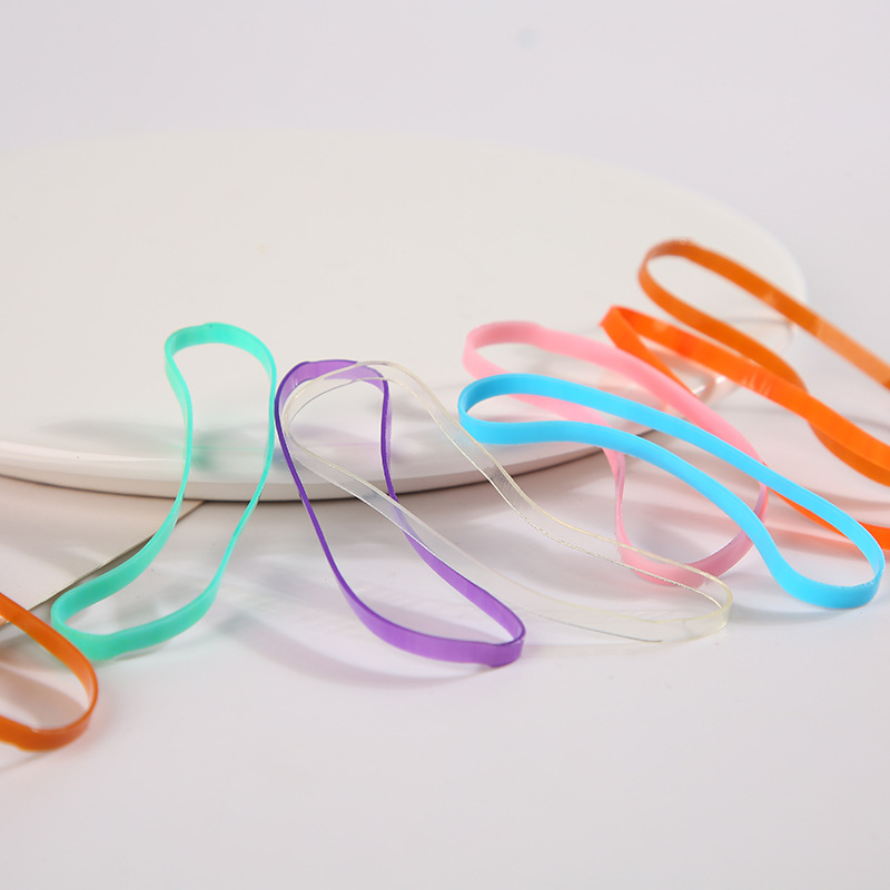 Прозрачные цветные резинки против старения, цветные термостойкие покрытия, цветные резинки от производителя