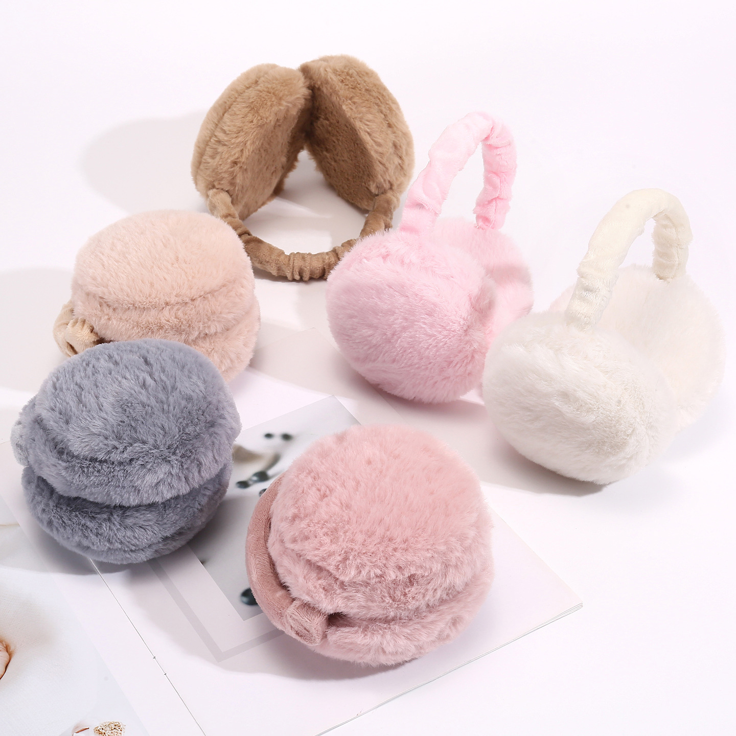 Earmuffs Winter Winter Warm Women's Cute All-inclusive Earmuffs Ear Protection Anti-freezing Children's Korean Hamburger Ear Cap