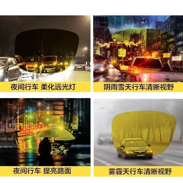 2025 New Ultra-Light Night Vision Glasses for Myopia, Special for Driving at Night, Anti-High Beam, High-Definition, Anti-Glare Business
