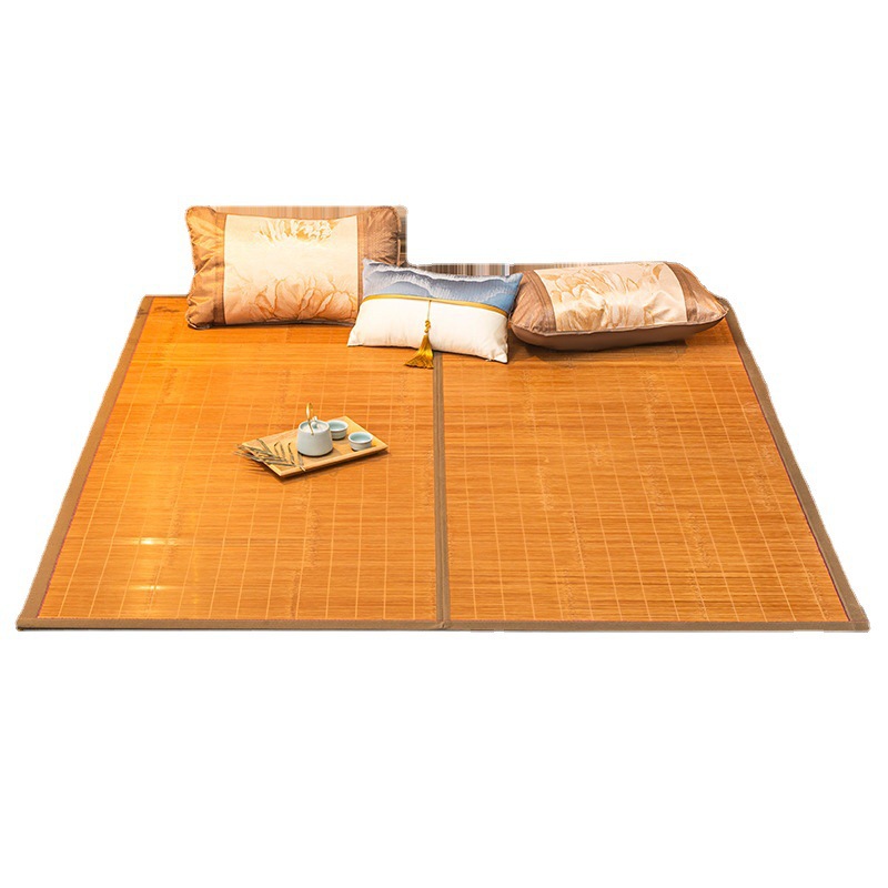 New summer student mat dormitory bunk single bed bamboo mat double-sided bamboo mat stall mat wholesale