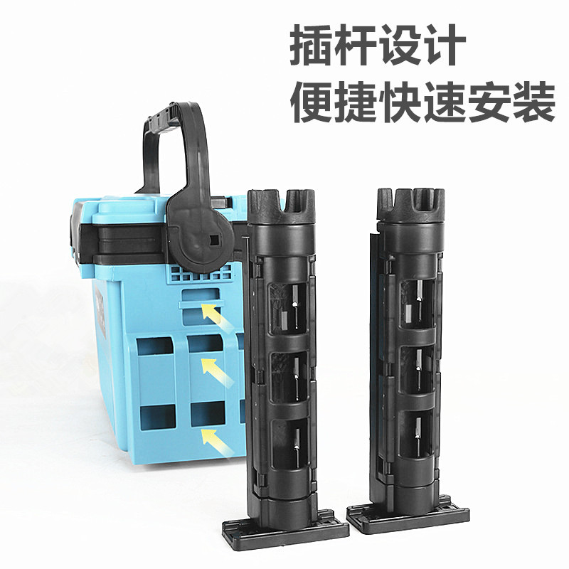 Factory wholesale fishing box portable fishing Luya fishing box large capacity fishing hook rice fishing gear accessories storage box