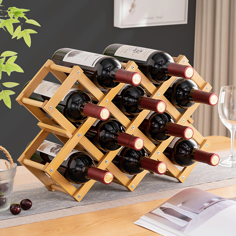 Настольная подставка для вина, декоративный шкаф для вина в гостиной, наклонная многоуровневая подставка, простой винный шкаф