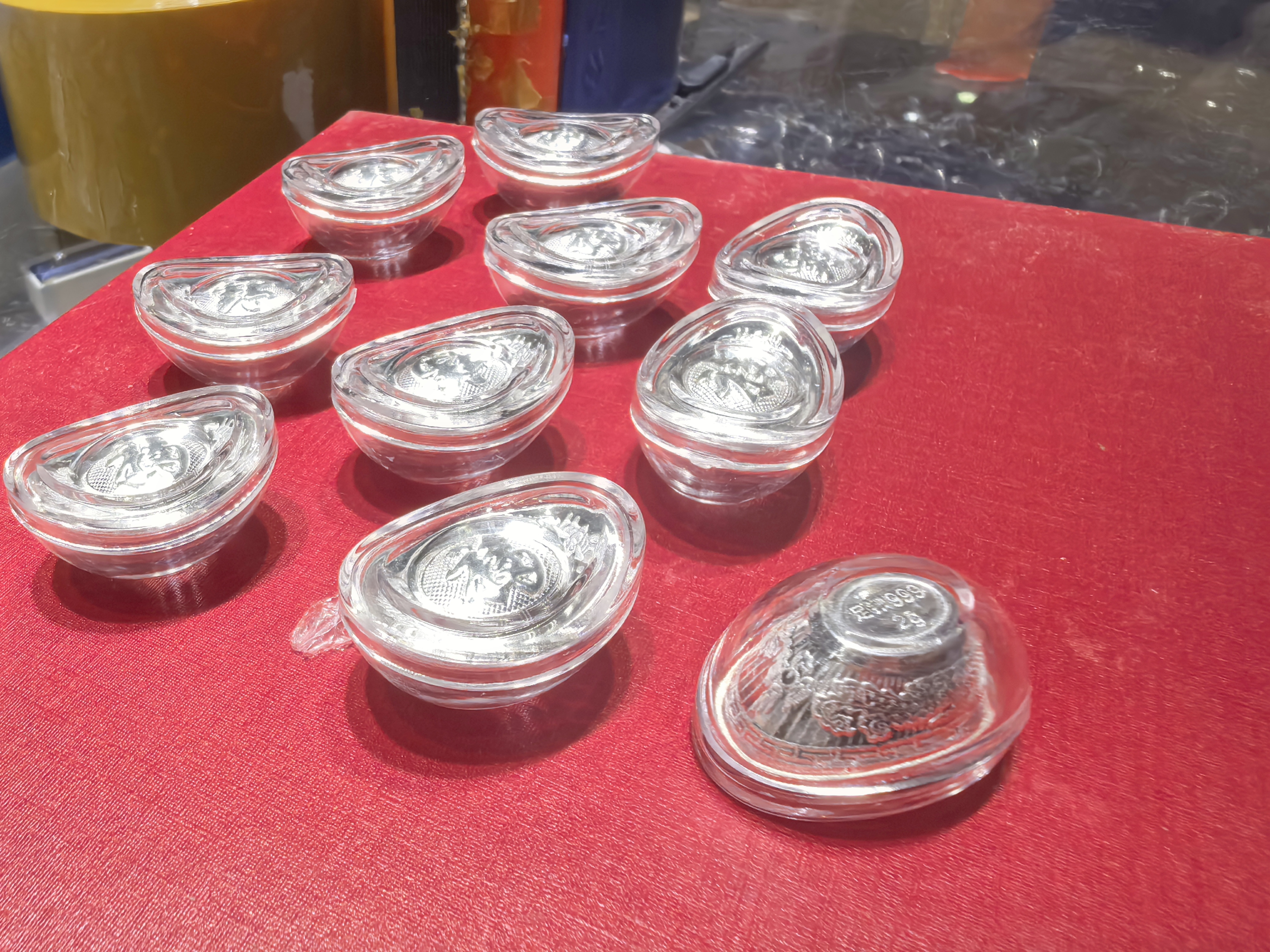 Pure Silver Ingot 999 2g in Stock, Large Quantity, Welfare Item Collection, Guaranteed Authenticity and Genuine Product Assurance