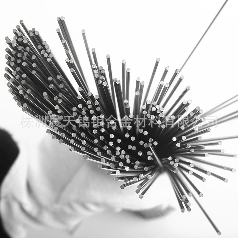 D2.1*50Mm Tungsten Rod Tungsten Electrode Resistance Welding Pure Tungsten Electrode High Temperature Resistant Discharge Pure Tungsten Rod Wholesale in Zhuzhou