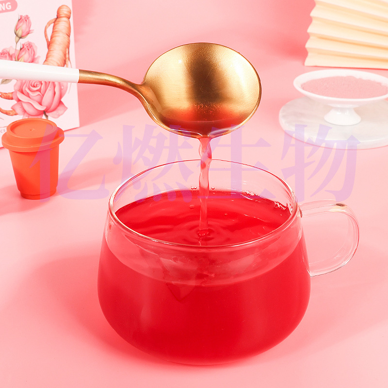 Rose Ginseng Ginseng Rose Powder 20 Cans of Tea Drink Powder Ginseng Rose Tea Ginseng Powder