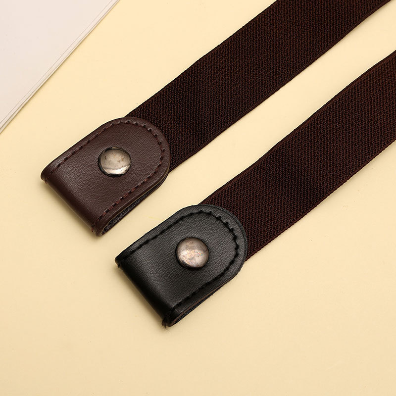 Fanli Lazy Belt Invisible Seamless Trouser Belt for Men and Women Elastic Elastic Student Jeans Belt Waist Artifact