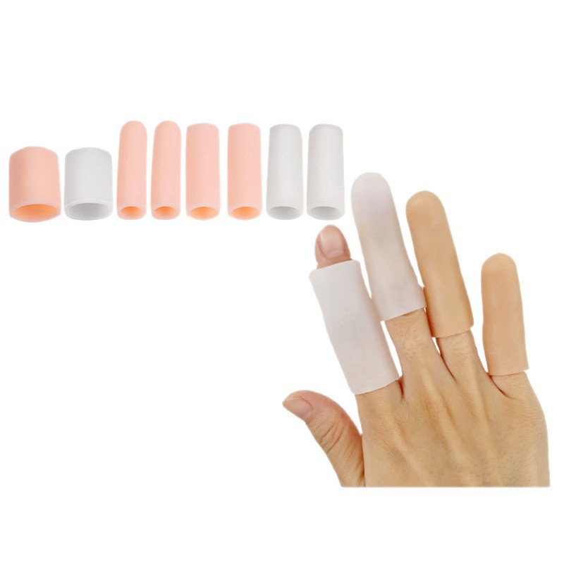 New Style Silicone Finger Cots with Breathable Holes, Non-stuffy, Anti-drying and Moisturizing Cots for Writing and Anti-wear Cots