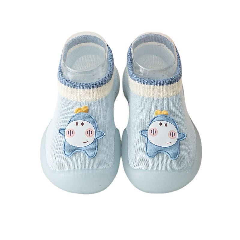 Baby Toddler Shoes, Non-Slip Soft Sole Baby Shoes, Breathable Mesh Socks, One-Step Shoes for Boys and Girls, Spring and Summer 1 Year Old