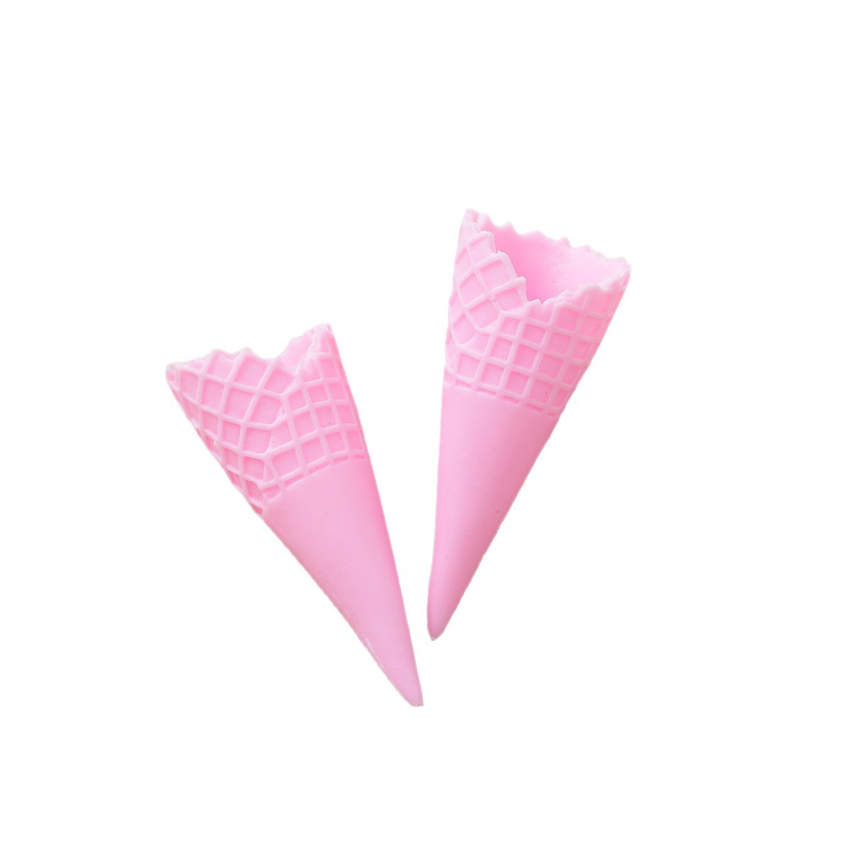 Simulated Dessert Cone, Crispy Cone, Flower Holder Model, DIY Handmade Cake Holder, Ice Cream Holder, Cone Accessories, Mini