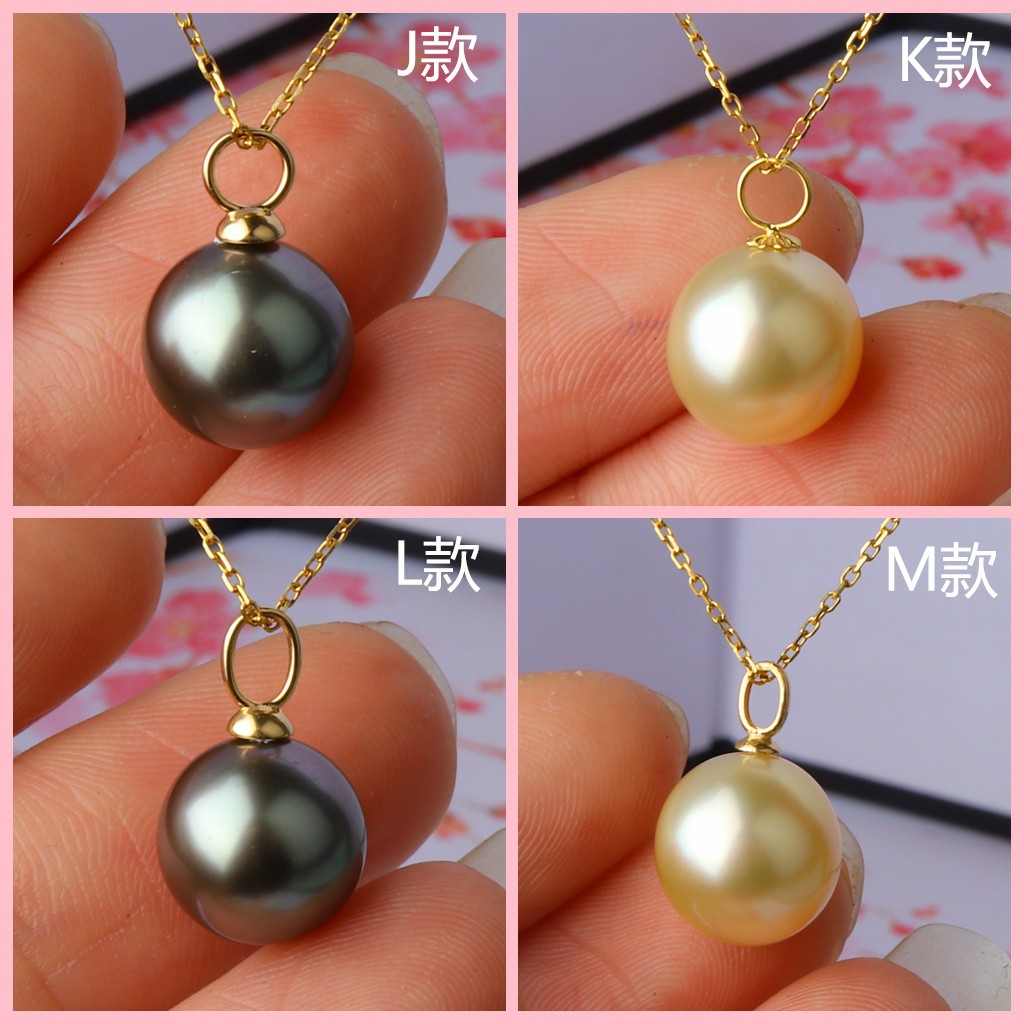 18K real gold pendant bead plate pin plate small flower hat word Universal pendant buckle diy Pearl empty holder necklace accessories material