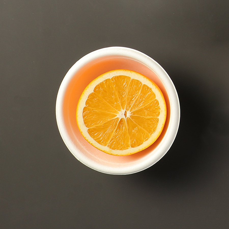 Bowl for Sugarcane Pulp, Hot Pot Dipping Sauce Bowl, Ice Cream Bowl, Tasting Bowl, Sauce Snack Bowl, Dessert Bowl, Disposable Paper Bowl