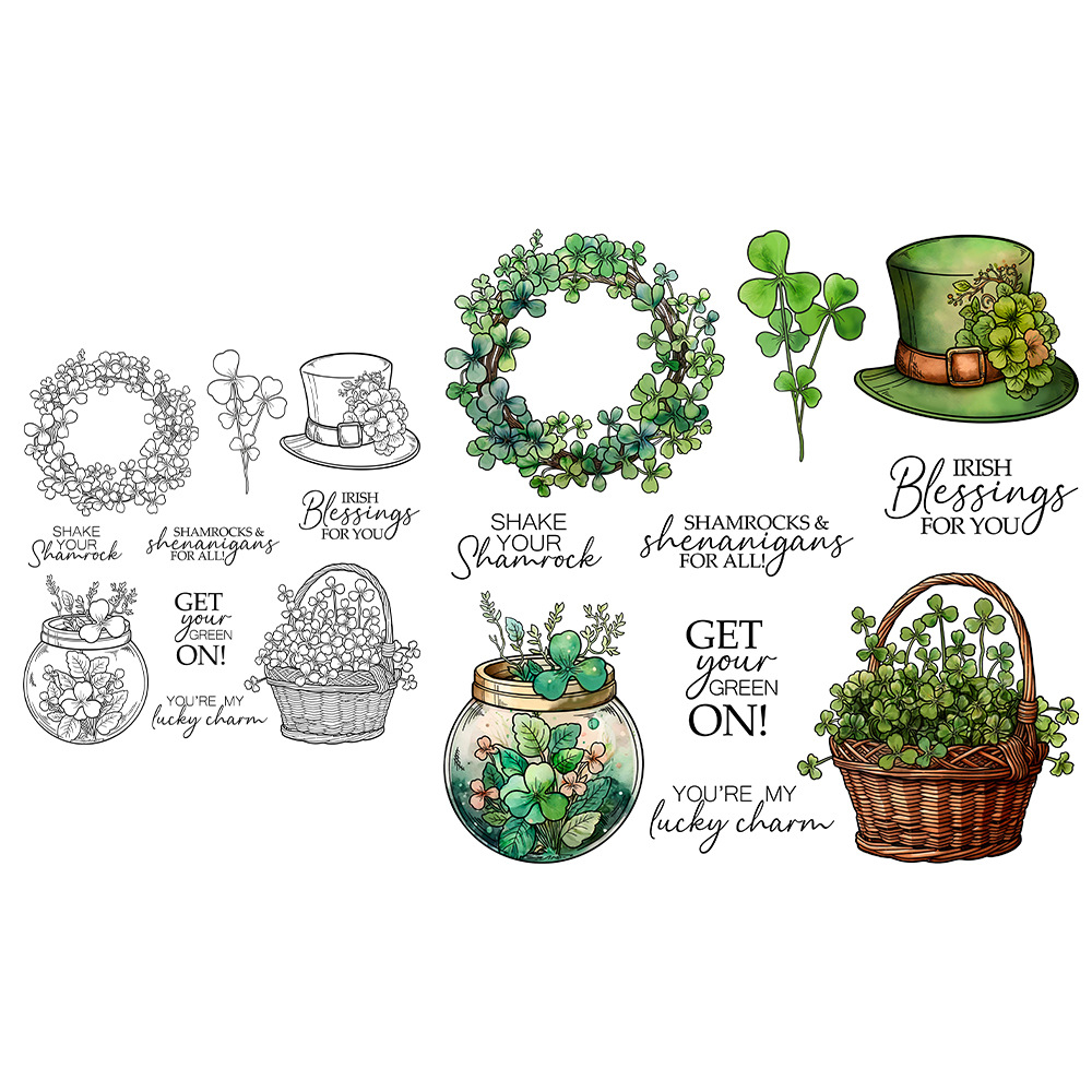 Saint-Pa Flower Scrapbook Metal Knife Mold Silicone Seal Saint-Pa Embossed Etching Cutting Knife Mold