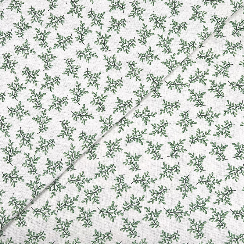 [In Stock m price] Pastoral small floral cloth floral cloth cotton linen fabric tablecloth sofa cover cloth curtain fabric