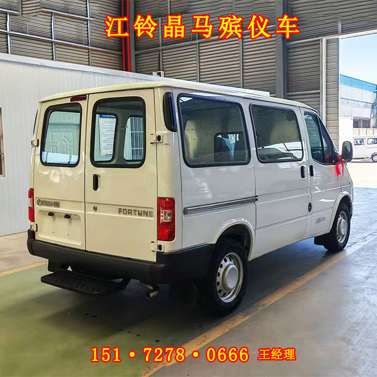 Jiangling Funeral Vehicle Body Transport Vehicle Manufacturer Gasoline Diesel Funeral Vehicle Funeral Vehicle Body Transport Vehicle Manufacturer