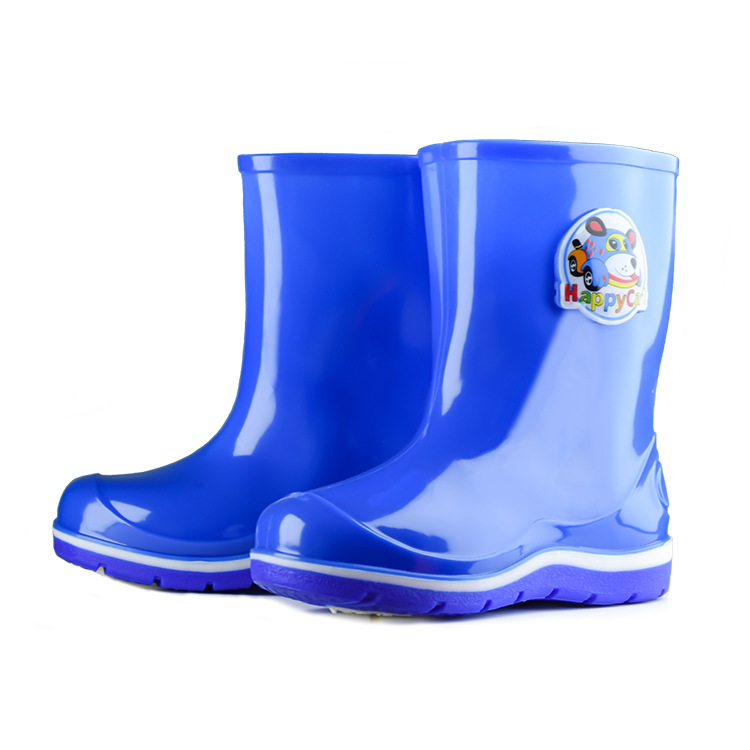 Children's rain boots detachable cotton children's rain boots men and women children's low and medium overshoes baby water shoes wholesale