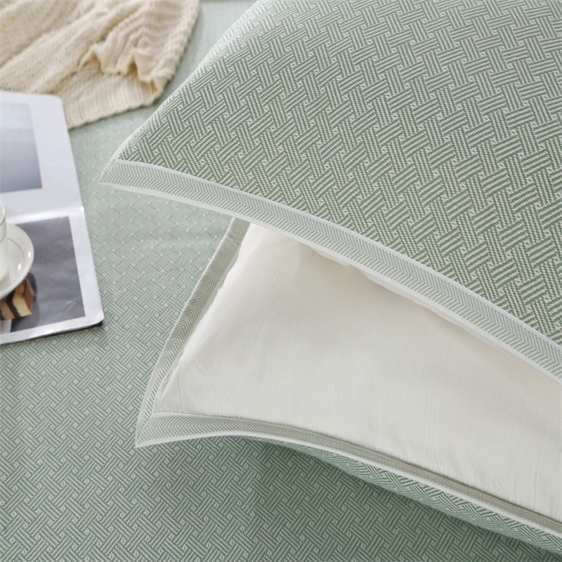 Direct selling Hanma mat three-piece set Hanma thick air conditioning mat single double bed 2.0m bed four seasons Hanma cool