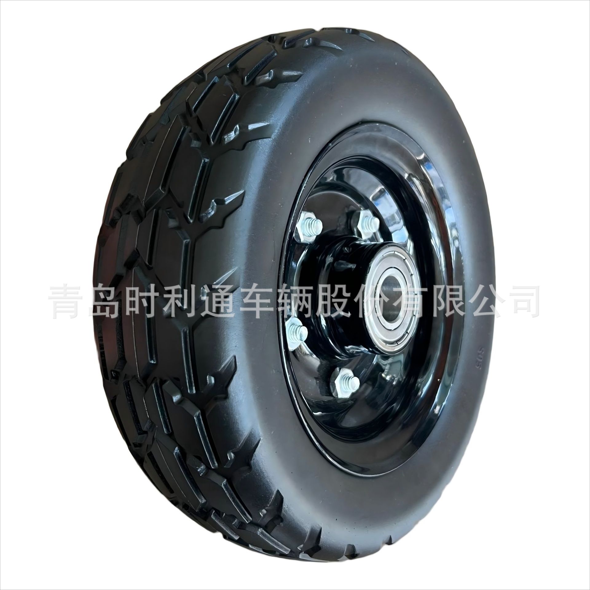 Factory Sales 10inch Pu Foam Wheels Customizable Solid Wheels Trolley Tool Cart Warehouse Cart Tires