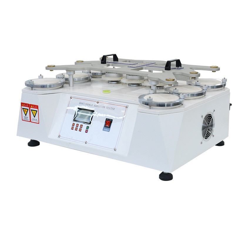 Martindale Wear Tester Textile Fabric Friction Tester 4-station Martindale Friction Tester