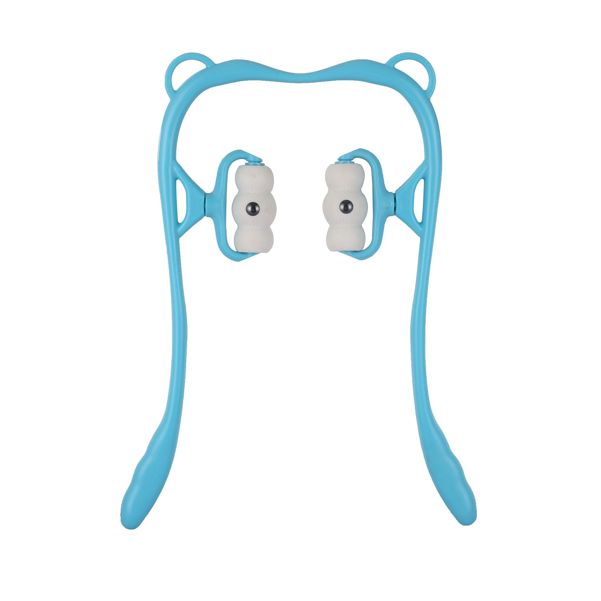 Six-wheel cervical vertebra massager multifunctional leg massager rotating household neck and neck dredging artifact multifunctional