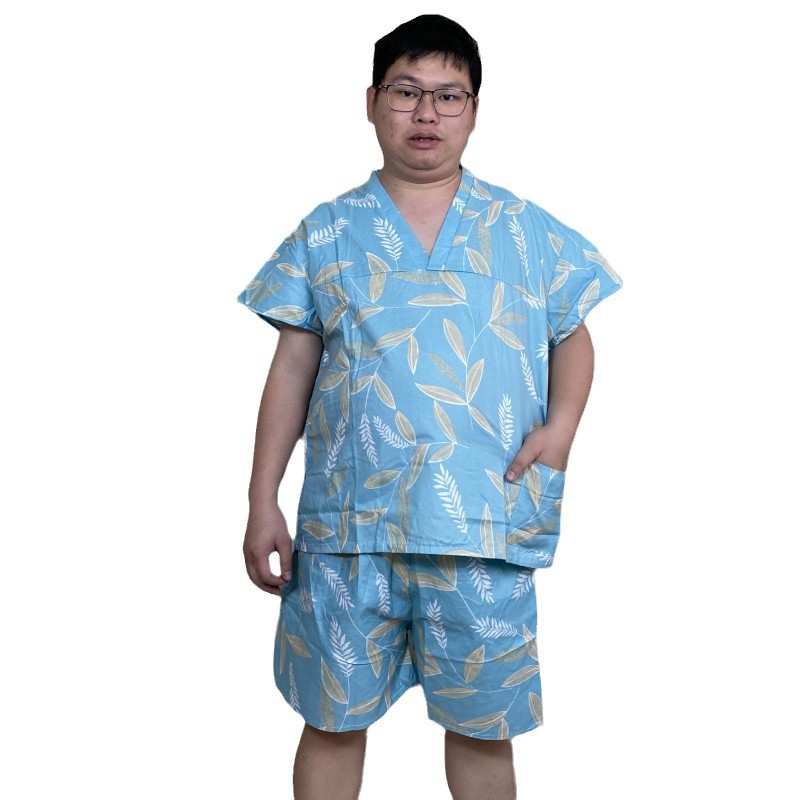 Brand New Disposable Bath Clothing Large Size Steaming Clothing Women's Spa Health Center Moxibustion Clothing Pure Cotton Foot Bath Massage Clothing