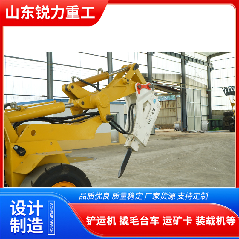 Mobile Gravel Crusher Production with Strong Crushing Capacity Underground Mobile Crushing Truck Mining Crushing Truck Manufacturer