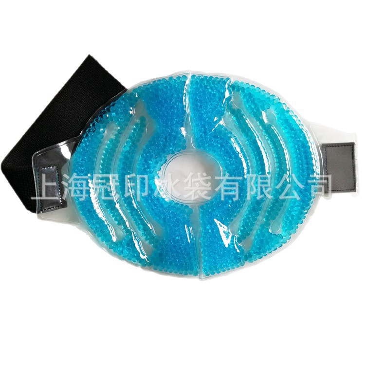 Cross-Border Hot-Selling Pvc Gel Ice Pack Knee Strap Hot and Cold Compress Ice Pack Sports Ice Pack Injury Reusable