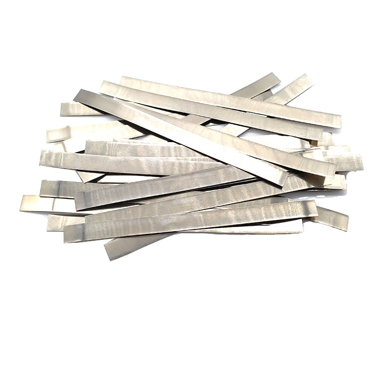 Cutting nickel-plated steel strip 18650 overcurrent plate 21700 battery connection plate 32650 battery conductive nickel plate welding