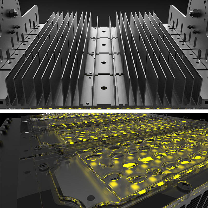 Led Module Light Outdoor Lighting Lamp Foot Tile Waterproof Tunnel Light High Pole Stadium Billboard Lighting Floodlight