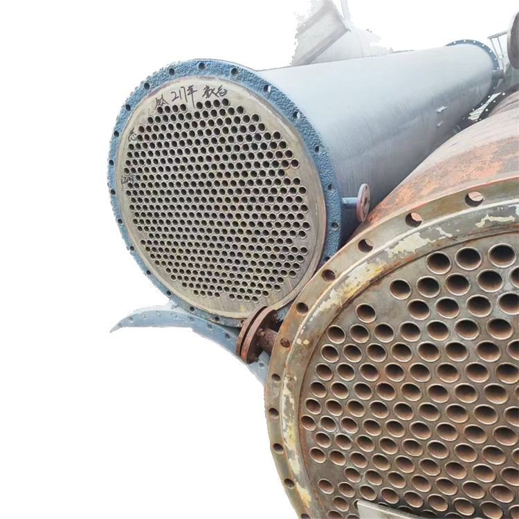 Industrial Stainless Steel Condensation Heat Exchange Equipment Stainless Steel Tube Condensation Second-Hand Titanium Condenser