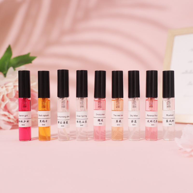 [big Deal Sample] Live Broadcast Authentic Sample 5ml Men's and Women's Eau De Toilette Long-lasting Fragrance Night Market Street Stall Wholesale