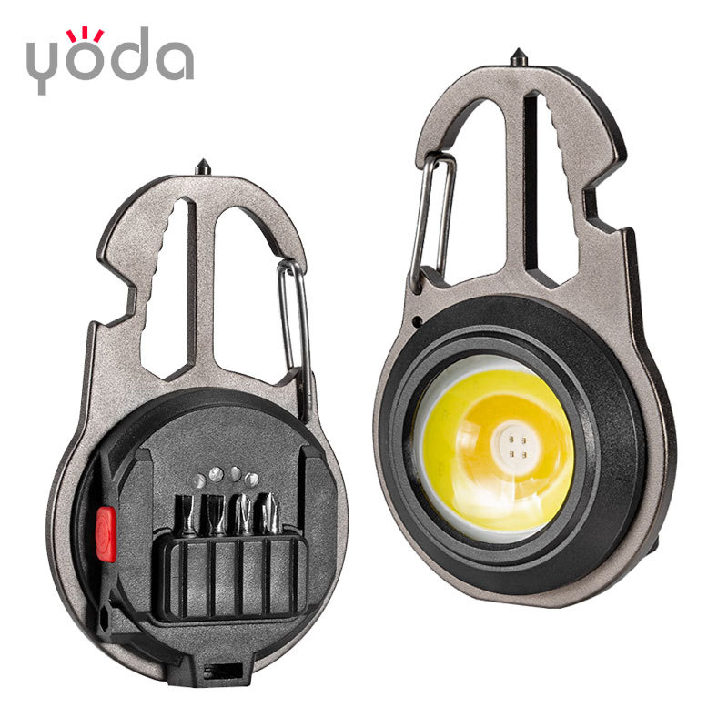 NeW Hot Sale W5137 White Light YelloW Light Red Light With Bracket Can Open Beer With ScreWdriver Mini Work Light