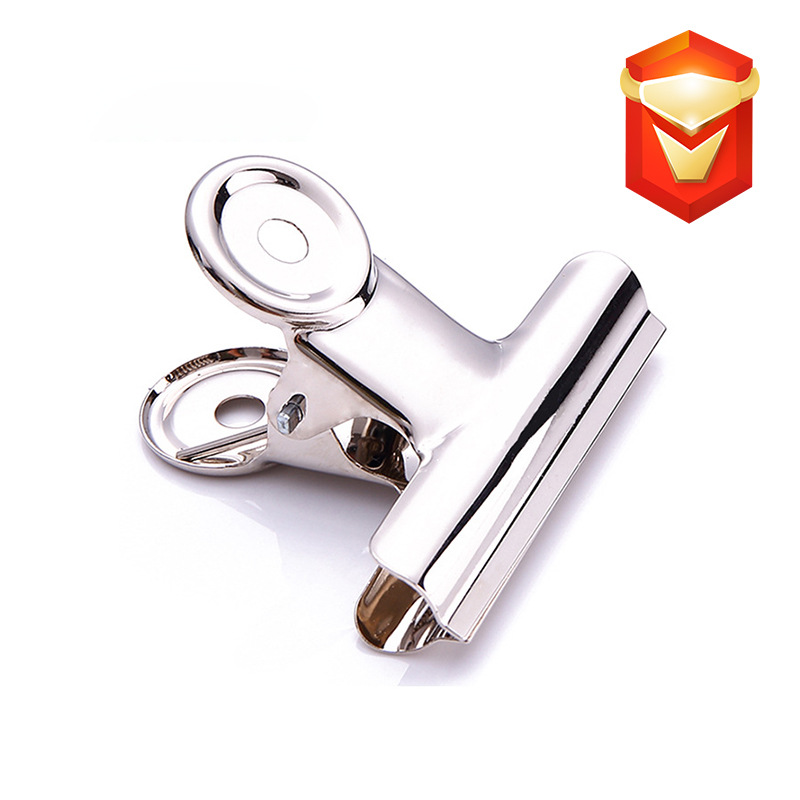 Металлическая клипса для документов Guangkai, круглая, с магнитом