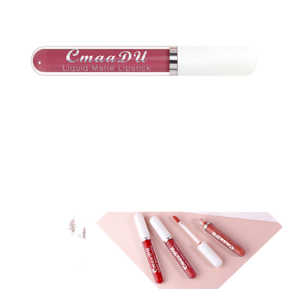 Cmaadu 18-Color Lipstick Matte Waterproof Long-Lasting Lip Gloss Pay Attention to Check! Link Disclaimer - Export
