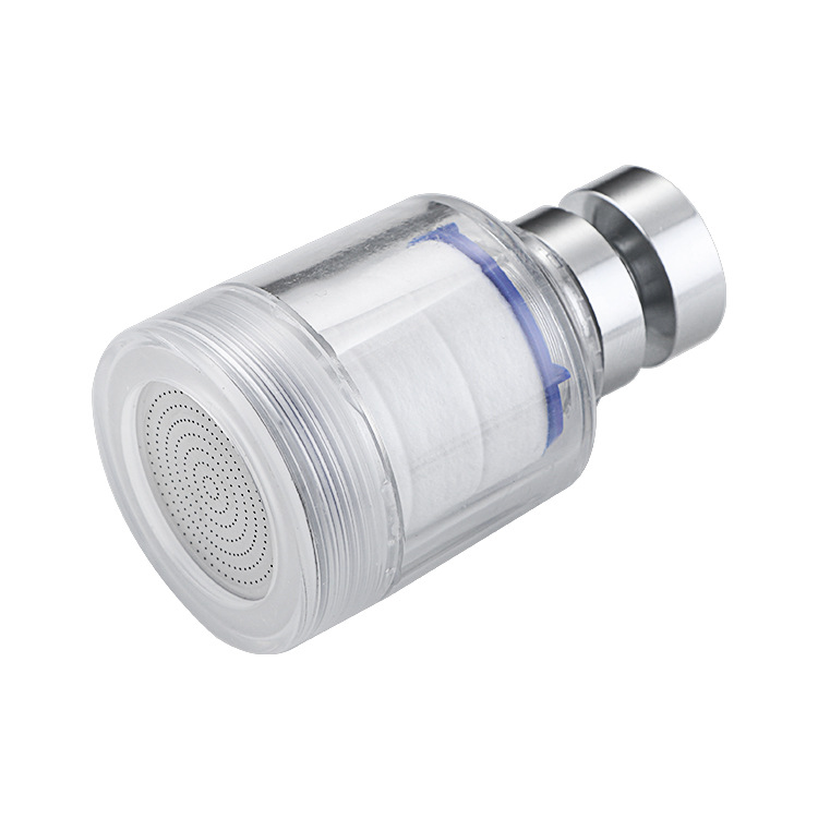 Faucet filter household kitchen direct drinking tap water filter transparent bottle small water purifier pp cotton filter element