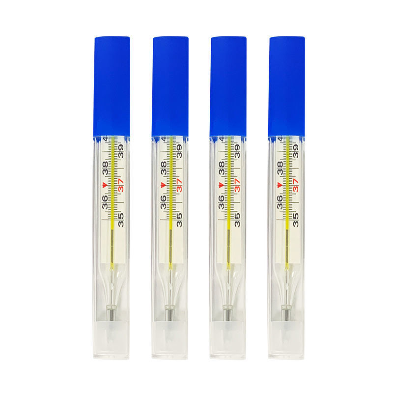 Mercury thermometer underarm medical large thermometer thermometer probe needle glass thermometer thermometer