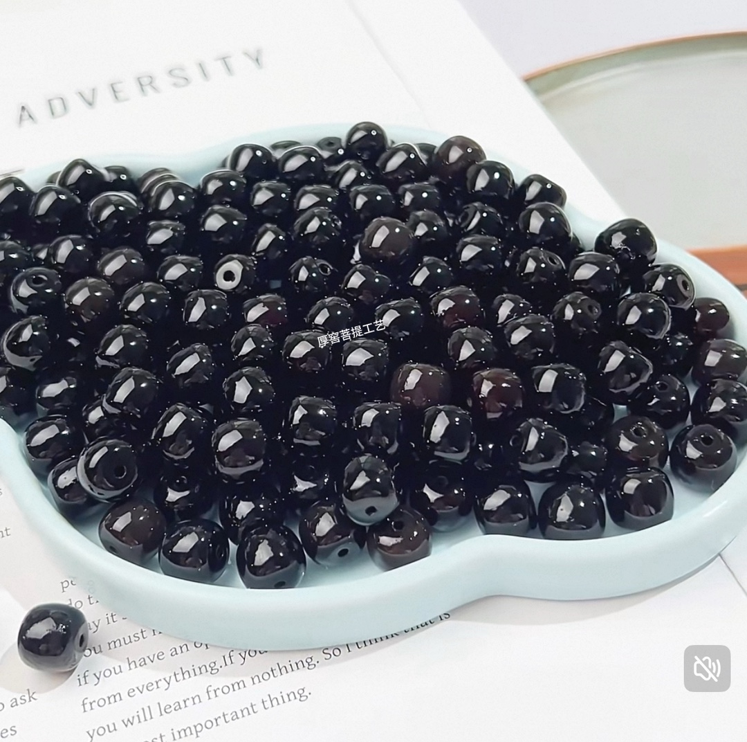 Прямые продажи десятилетних мягкосердечных старых материалов, бусины Бодхи для DIY, бусины из синнабара, оптовые бусины сахарного сердца