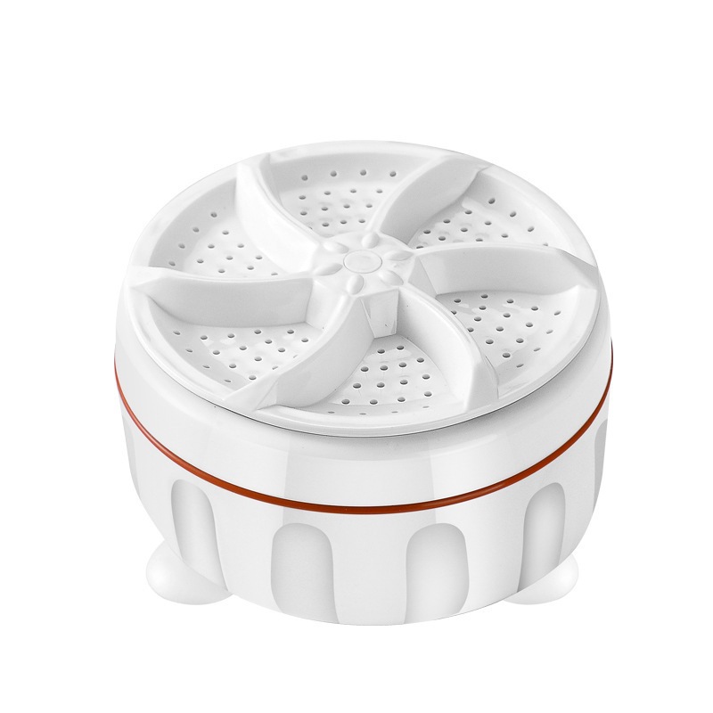 New Cross-Border Folding Mini Washing Machine Small Student Dormitory Ultrasonic Vibration Portable Laundry Artifact