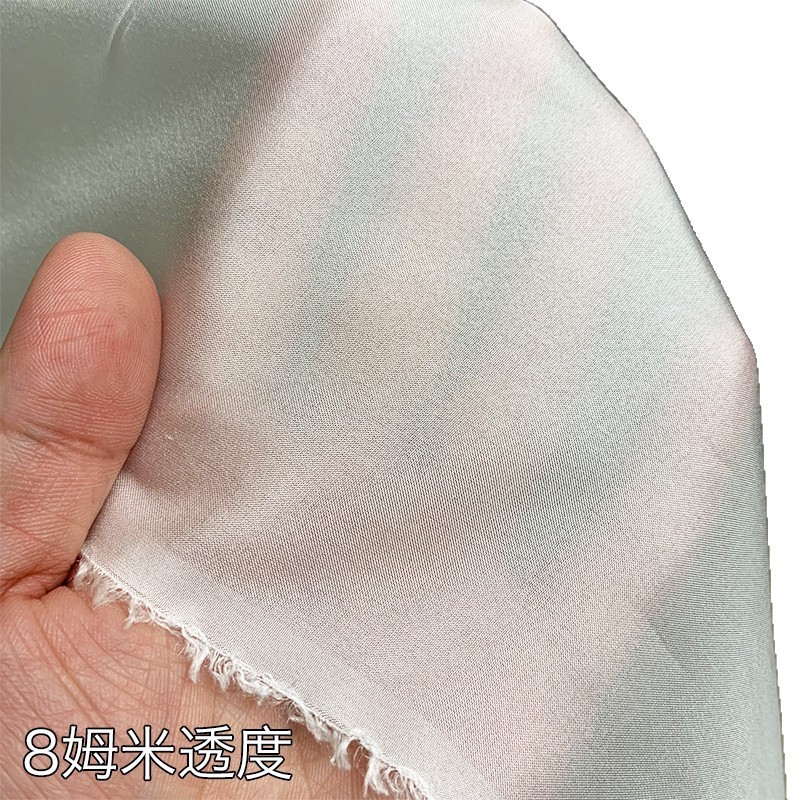 Silk Power Spun Silk Cloth 8mm White Blank Machine Industrial Cloth Mulberry Silk Dustproof Filter Cloth