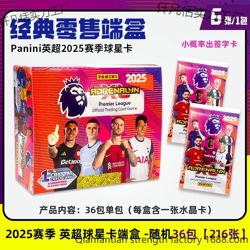 Panini Star Card Collection Card Anniversary Official Peripheral Haaland Football Card