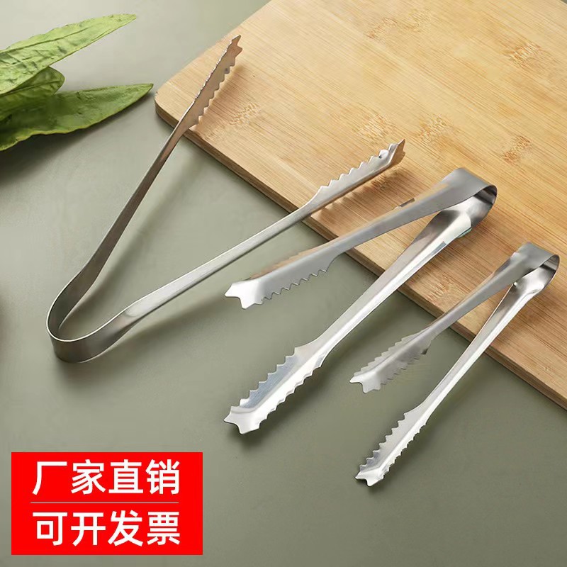 Зажимы для кубиков льда из нержавеющей стали для чая, многофункциональные зажимы, рекомендуемые зажимы для еды