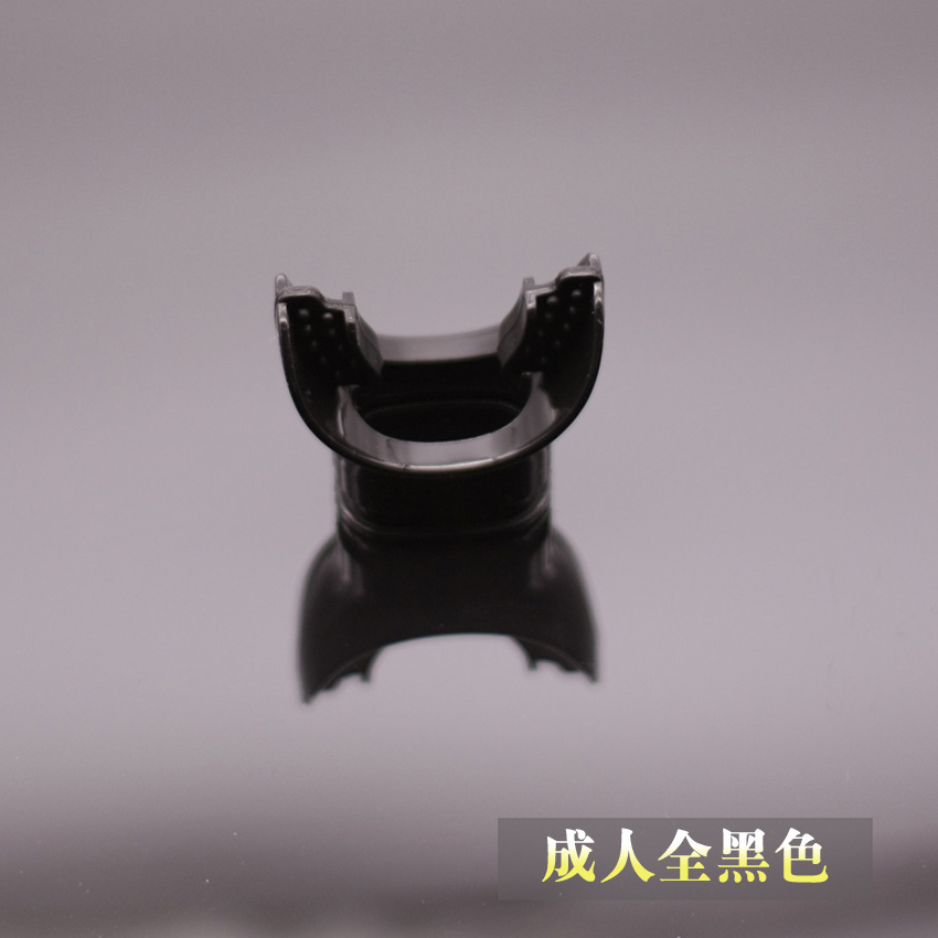 Diving disposable bite universal diameter deep diving snorkeling scuba parts dry breathing tube bite shallow pvc