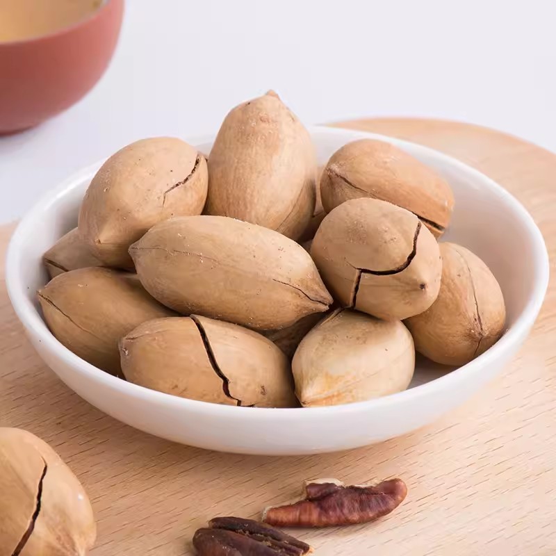 Pecan-Flavored Thin-Skinned Large Kernels in Bags, 500g Nuts, New Year Snacks, Longevity Fruit, Milky Aroma, Popular Product